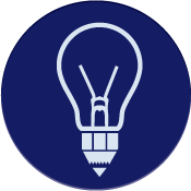 icon of a light bulb